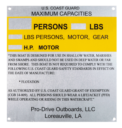 military labels and nameplates