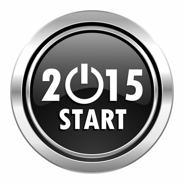 new year 2015 icon, black chrome button, new years symbol new year 2015 icon